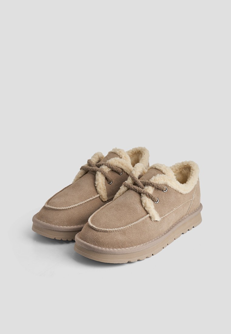 Туфлі з хутром жіночі shoeslovers.com.ua