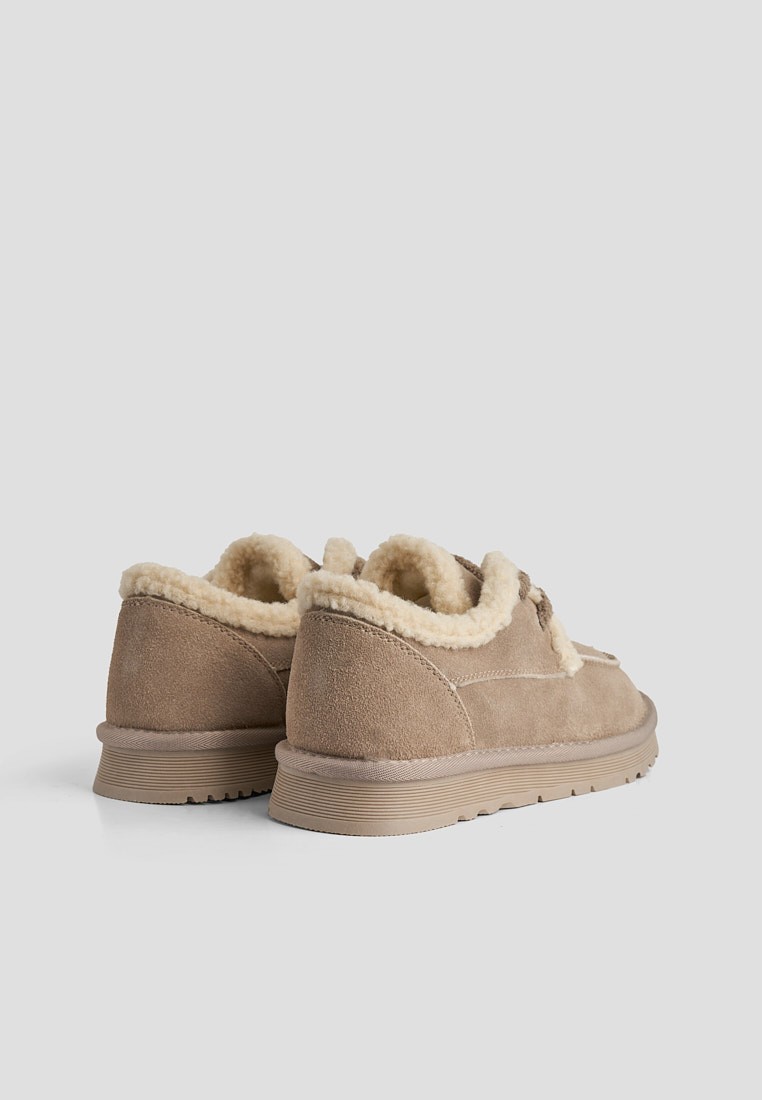 Туфлі з хутром жіночі shoeslovers.com.ua