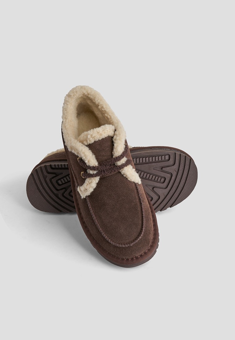 Туфлі з хутром жіночі shoeslovers.com.ua