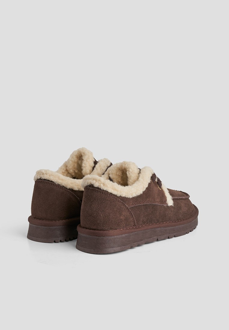 Туфлі з хутром жіночі shoeslovers.com.ua