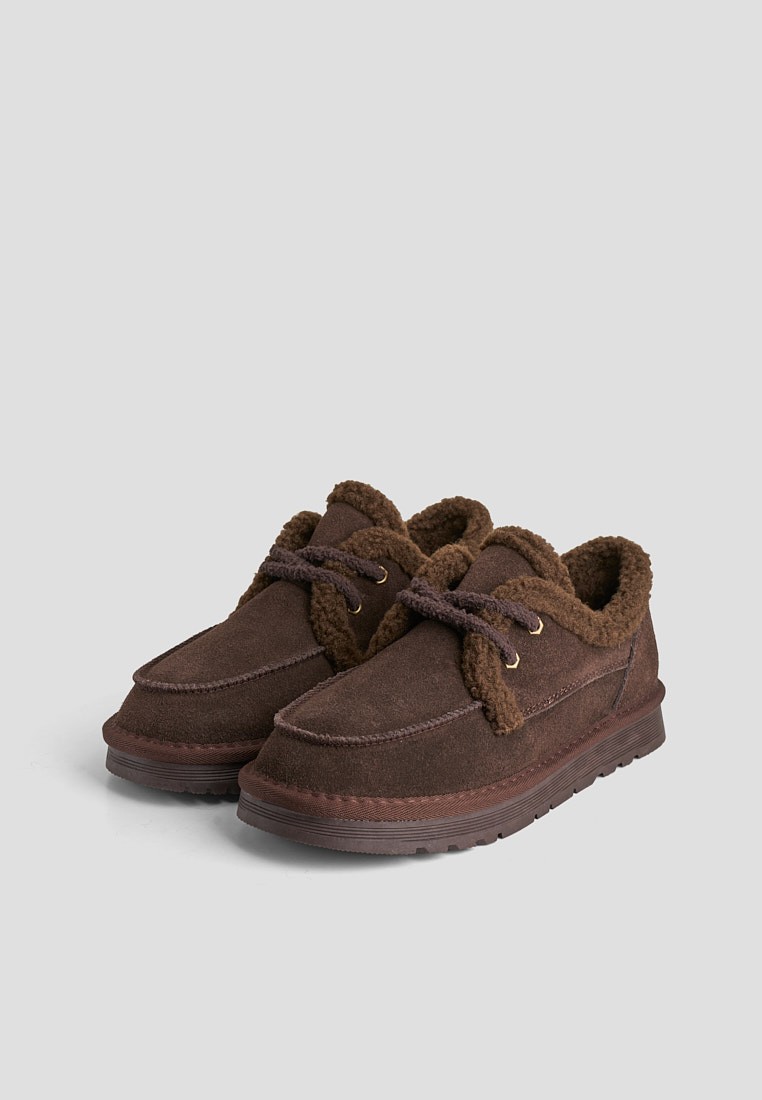 Туфлі з хутром жіночі shoeslovers.com.ua