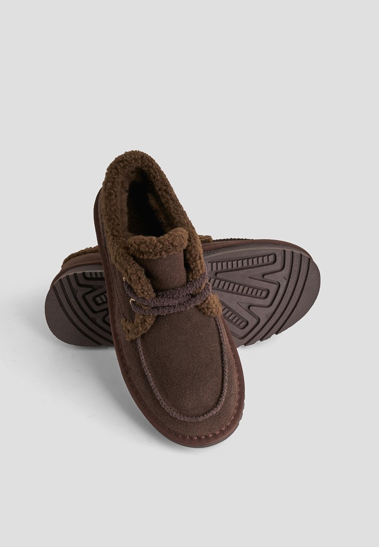 Туфлі з хутром жіночі