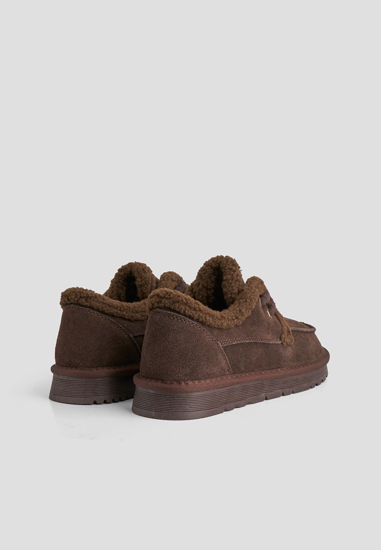 Туфлі з хутром жіночі