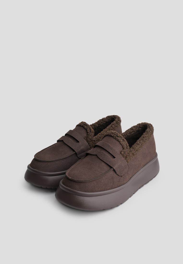 Лофери з хутром жіночі shoeslovers.com.ua