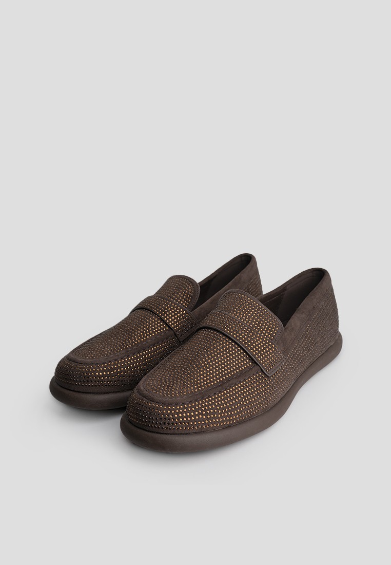 Лофери замшеві жіночі shoeslovers.com.ua