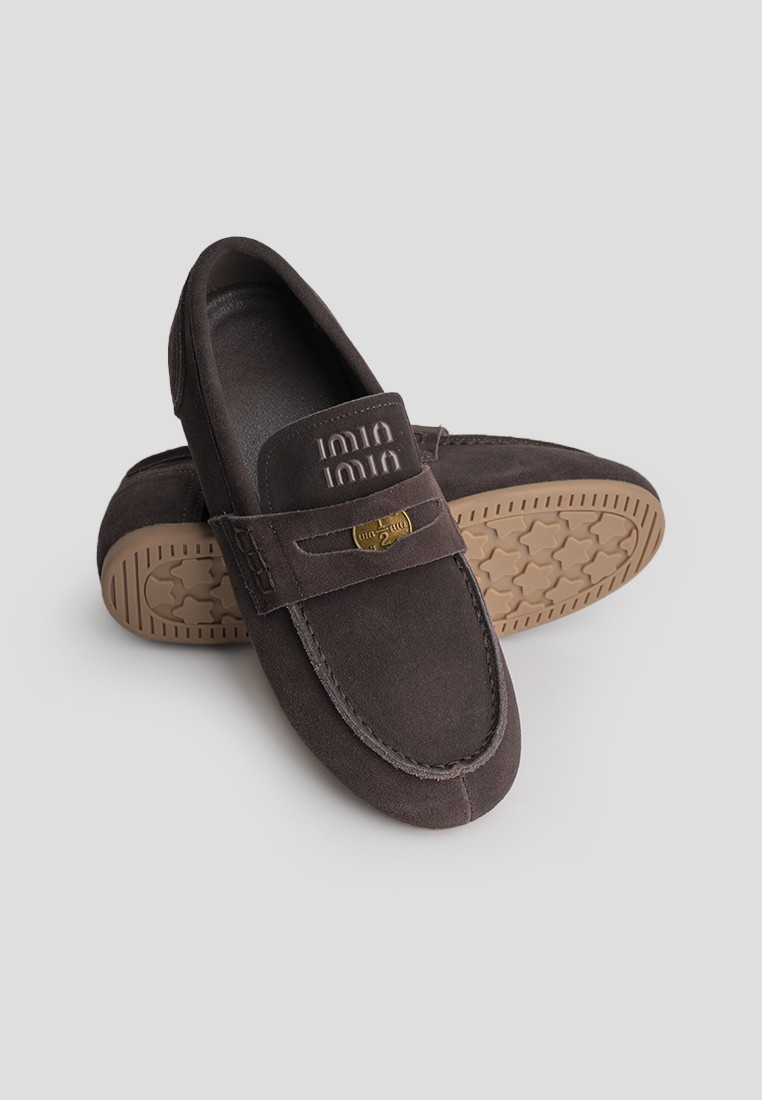 Мокасини замшеві жіночі shoeslovers.com.ua