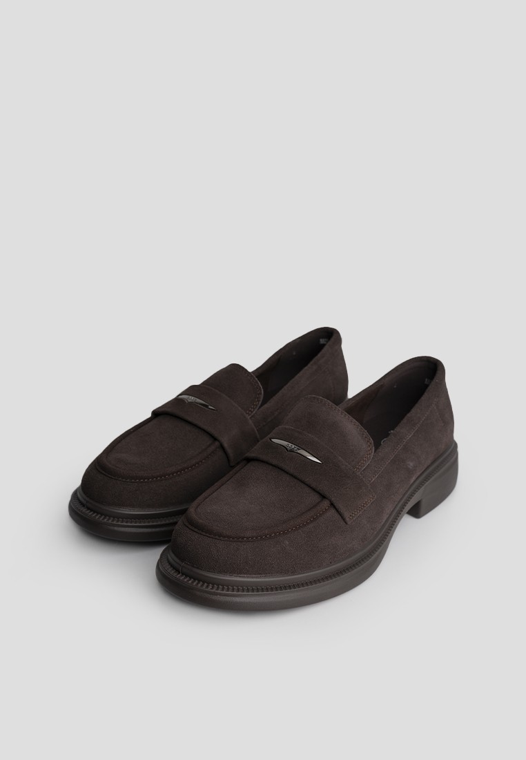 Лофери замшеві жіночі shoeslovers.com.ua