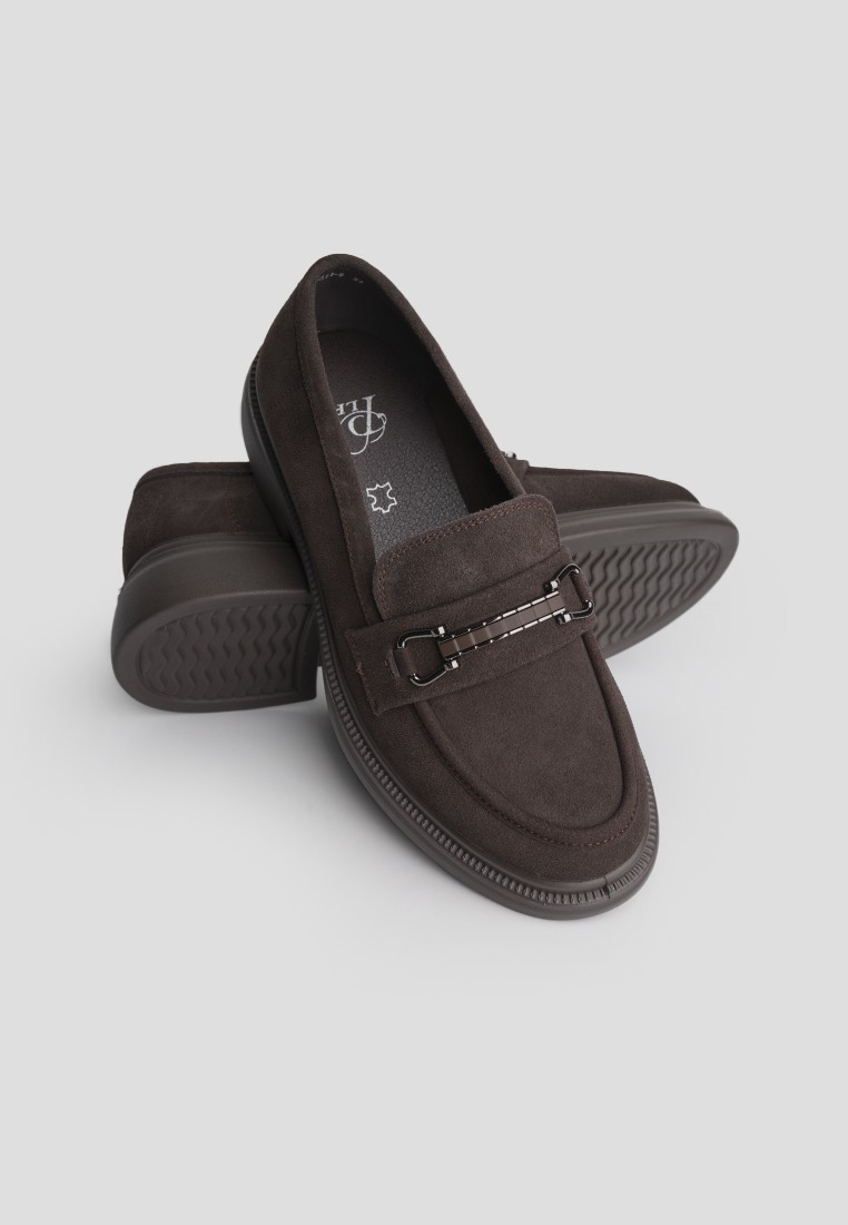 Лофери замшеві жіночі shoeslovers.com.ua