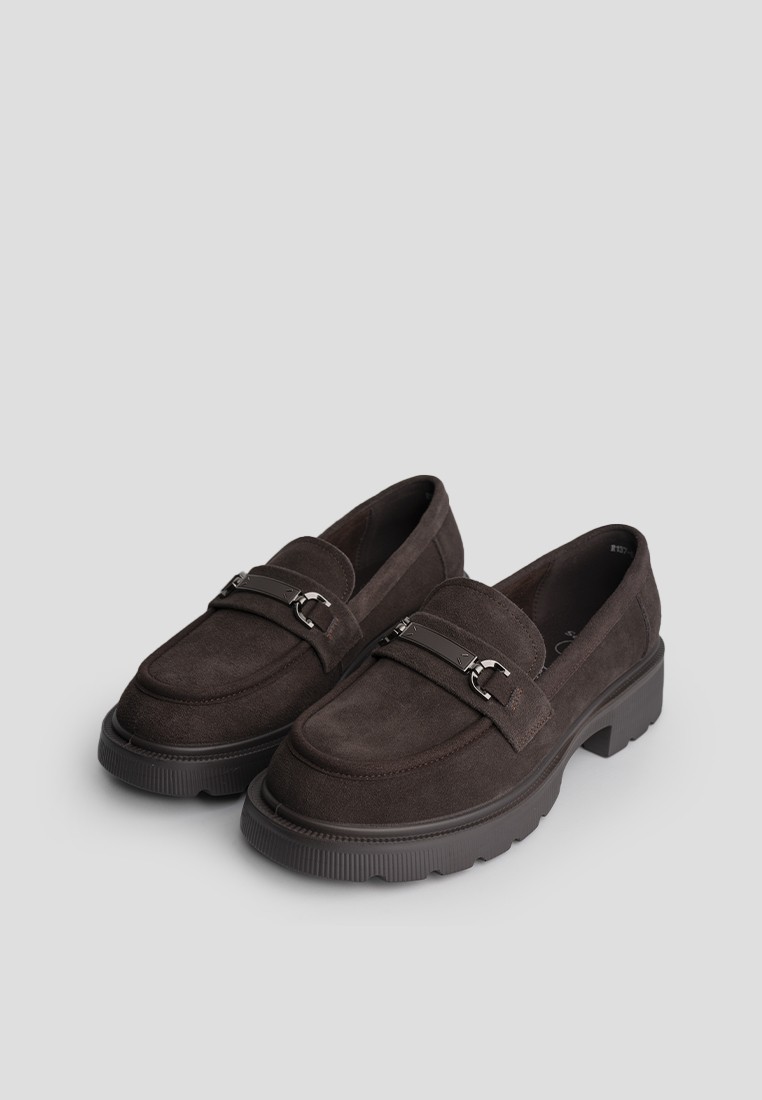 Лофери замшеві жіночі shoeslovers.com.ua