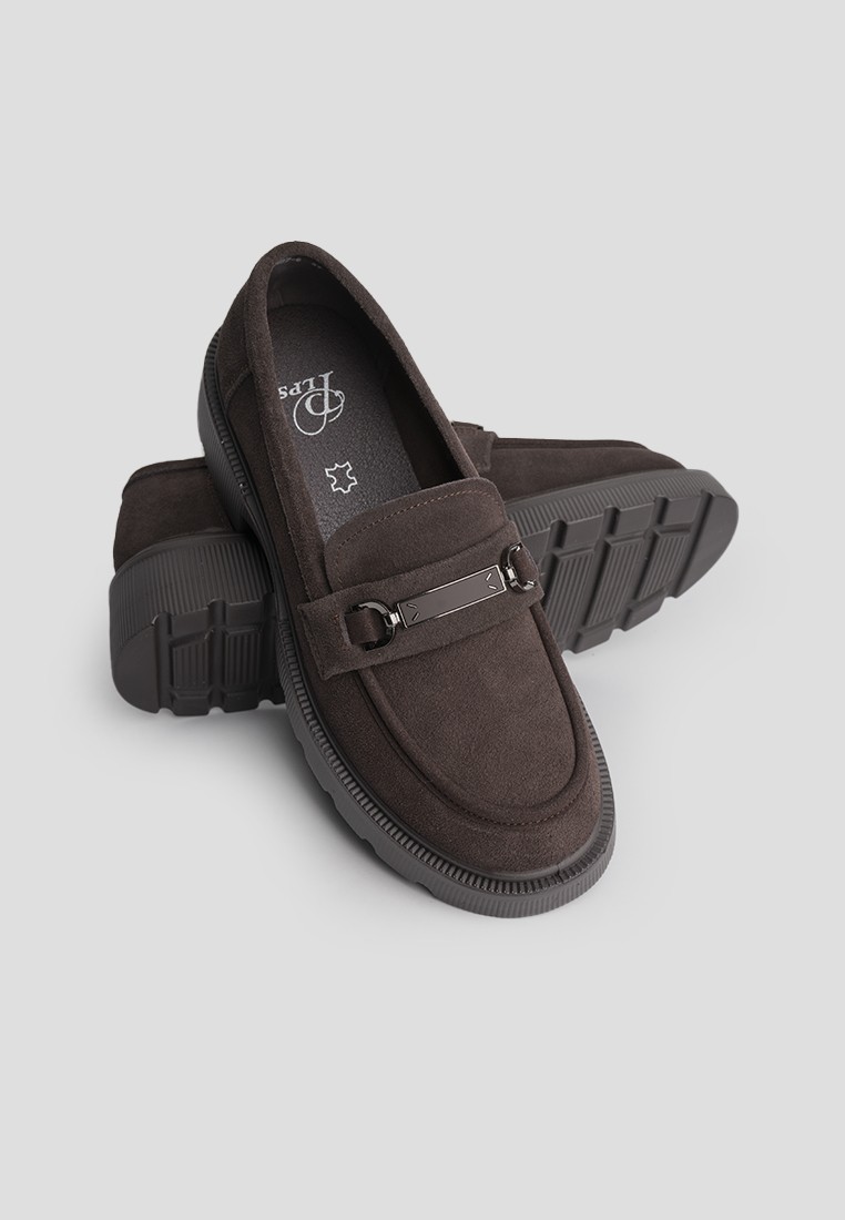 Лофери замшеві жіночі shoeslovers.com.ua