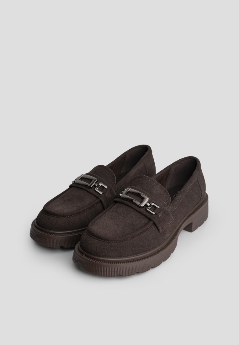 Лофери замшеві жіночі shoeslovers.com.ua