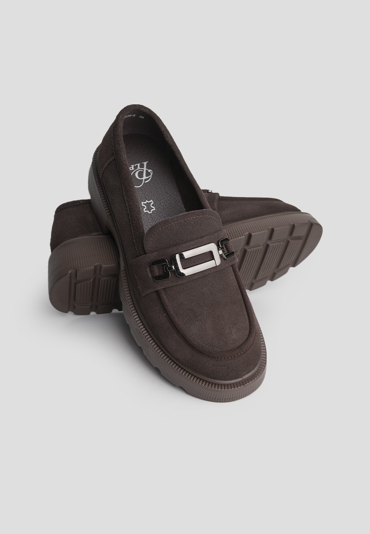 Лофери замшеві жіночі shoeslovers.com.ua