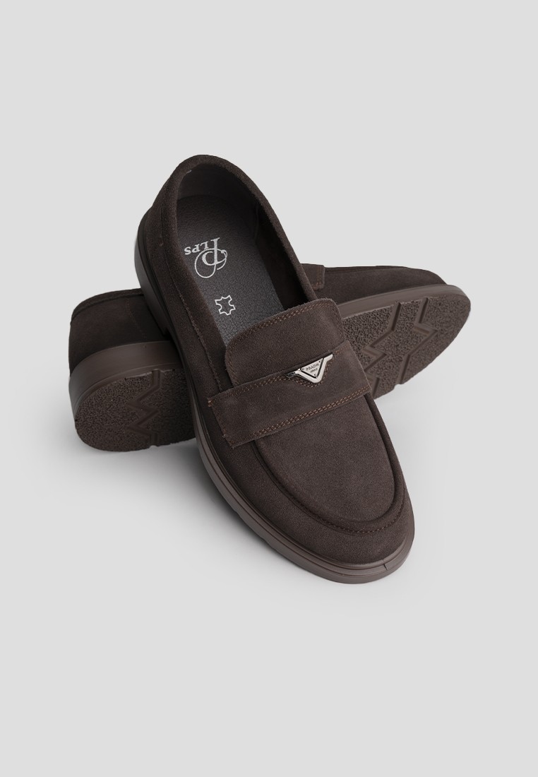 Лофери замшеві жіночі shoeslovers.com.ua