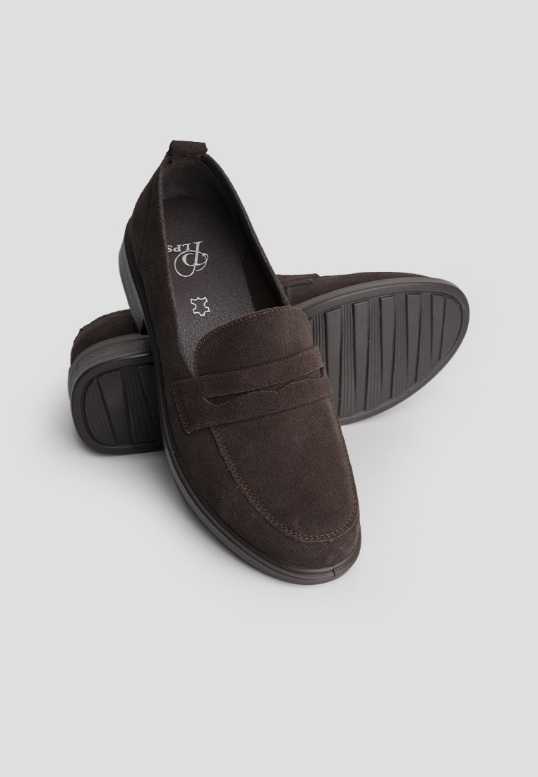 Лофери замшеві жіночі shoeslovers.com.ua