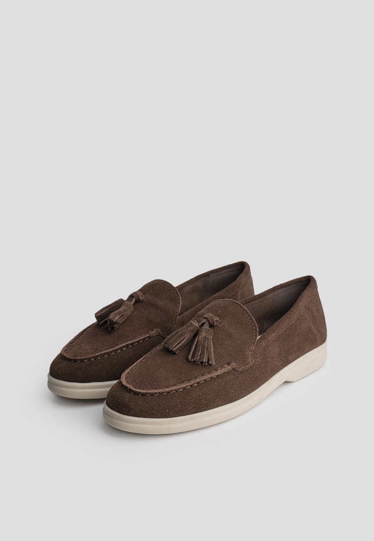 Лофери замшеві жіночі shoeslovers.com.ua