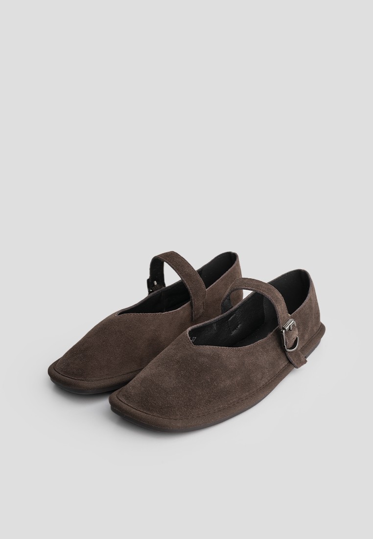 Балетки замшеві жіночі shoeslovers.com.ua