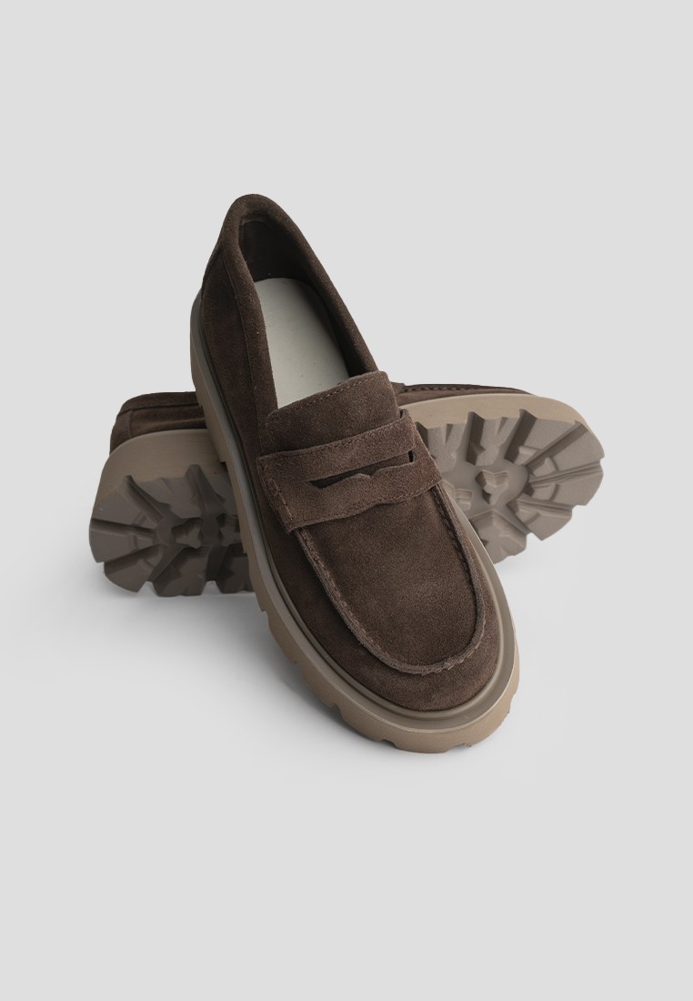 Лофери замшеві жіночі shoeslovers.com.ua