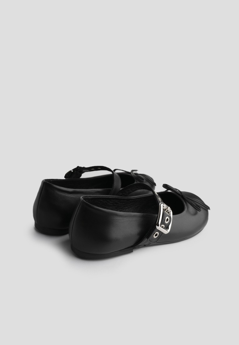 Балетки шкіряні жіночі shoeslovers.com.ua