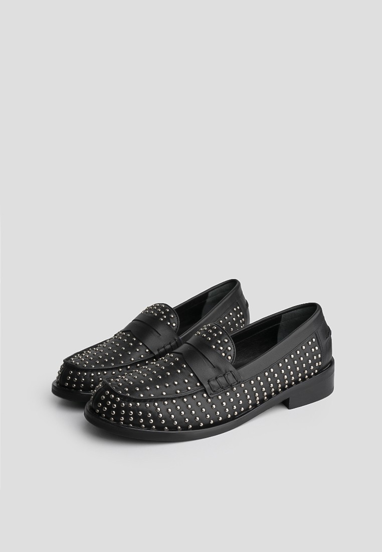 Лофери шкіряні жіночі shoeslovers.com.ua