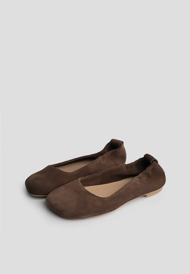 Балетки замшеві жіночі shoeslovers.com.ua