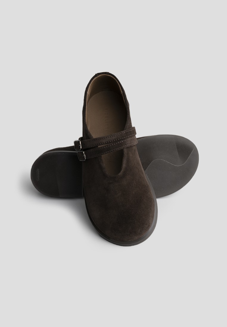 Балетки замшеві жіночі shoeslovers.com.ua