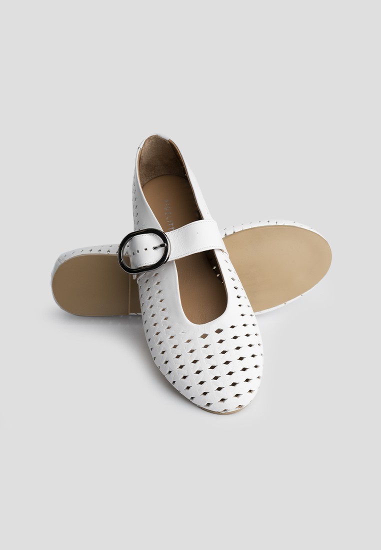 Балетки шкіряні жіночі shoeslovers.com.ua