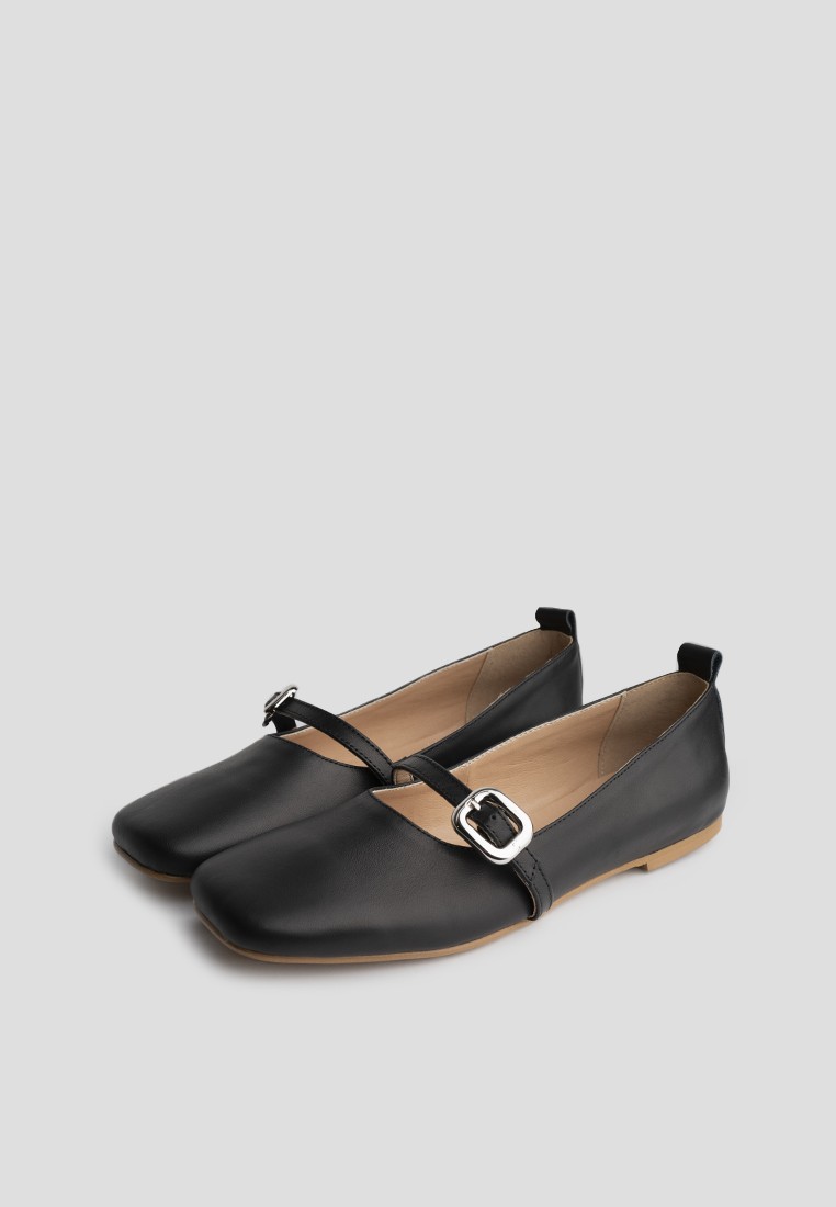 Балетки шкіряні жіночі shoeslovers.com.ua