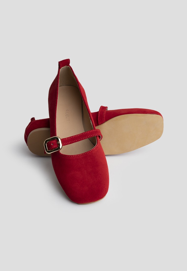 Балетки шкіряні жіночі shoeslovers.com.ua