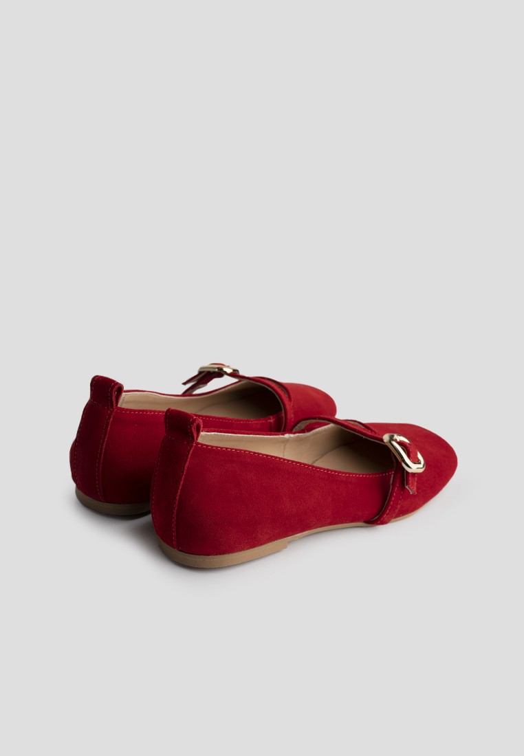 Балетки шкіряні жіночі shoeslovers.com.ua