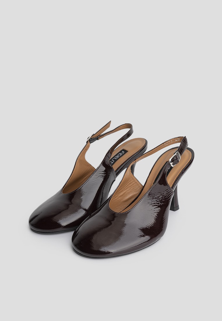 Слінгбеки шкіряні жіночі shoeslovers.com.ua