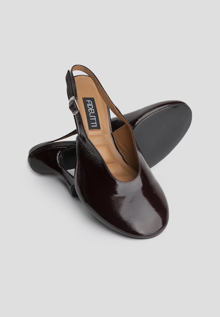 Слінгбеки шкіряні жіночі shoeslovers.com.ua