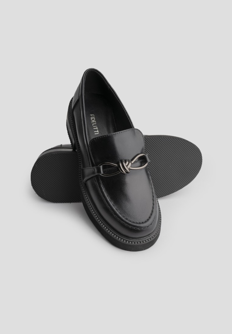 Лофери шкіряні жіночі shoeslovers.com.ua