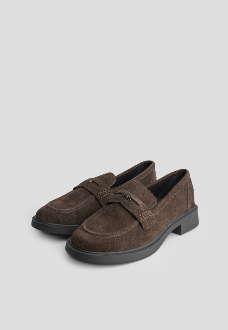 Лофери замшеві жіночі shoeslovers.com.ua