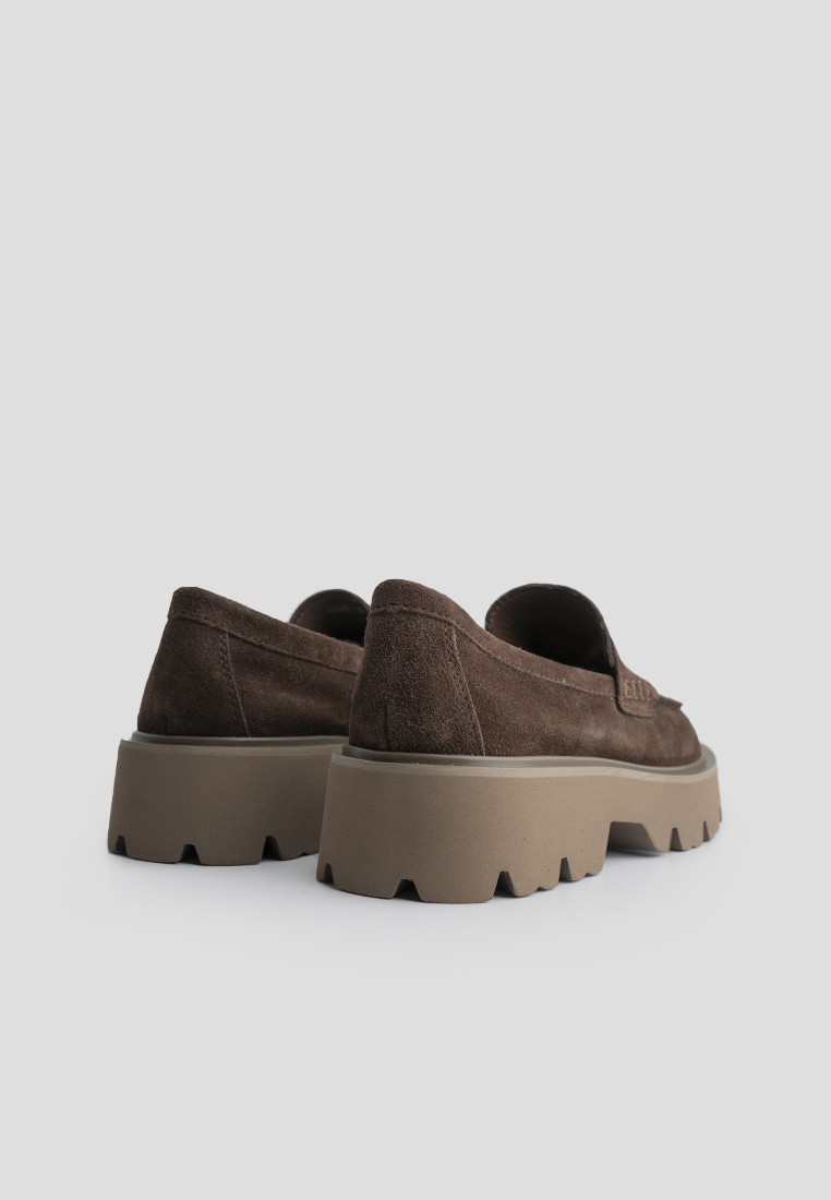 Лофери замшеві жіночі shoeslovers.com.ua