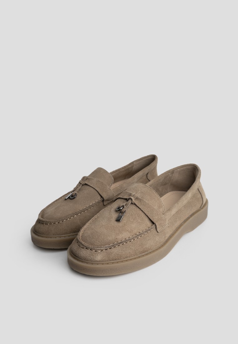 Лофери замшеві жіночі shoeslovers.com.ua