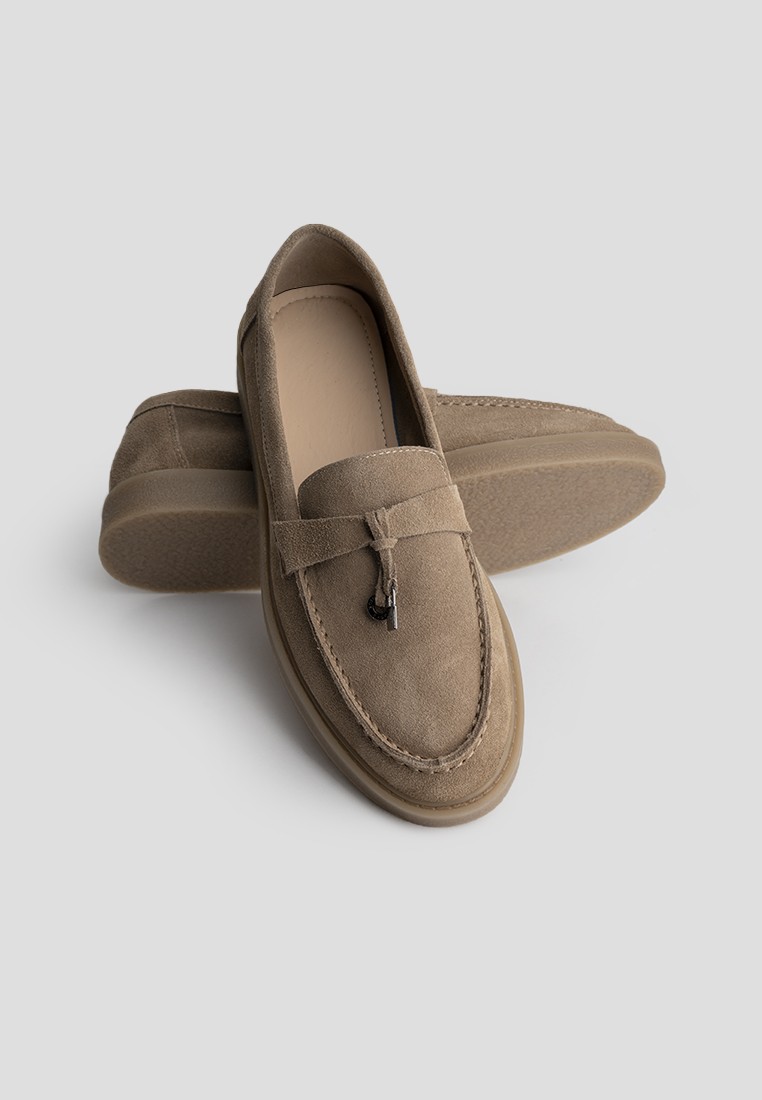 Лофери замшеві жіночі shoeslovers.com.ua