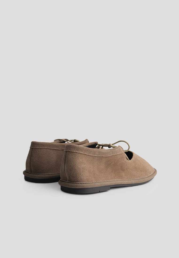 Балетки замшеві жіночі shoeslovers.com.ua