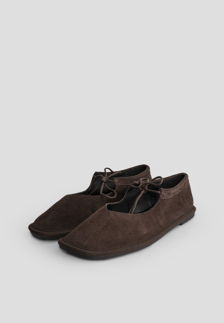 Балетки замшеві жіночі shoeslovers.com.ua