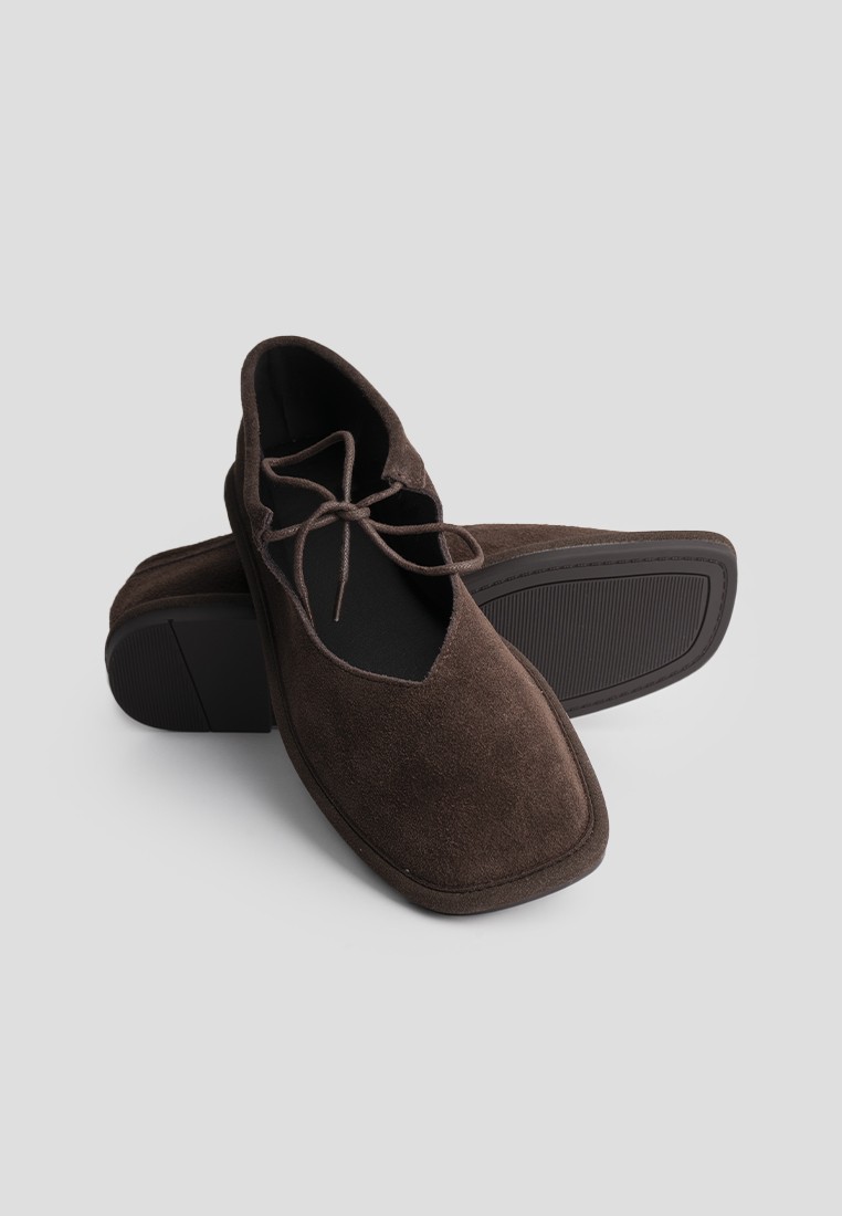 Балетки замшеві жіночі shoeslovers.com.ua