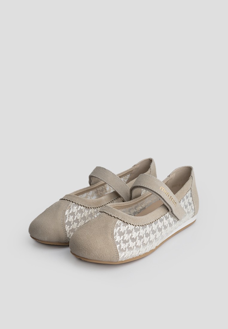 Балетки замшеві жіночі shoeslovers.com.ua