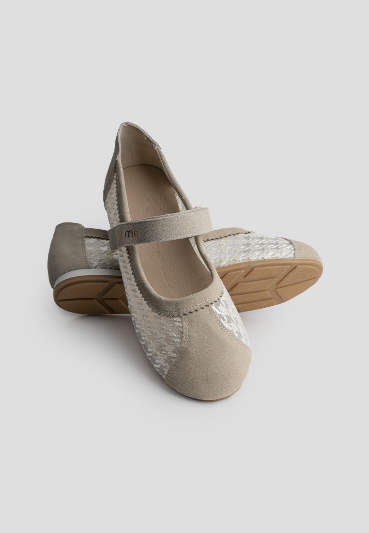 Балетки замшеві жіночі shoeslovers.com.ua