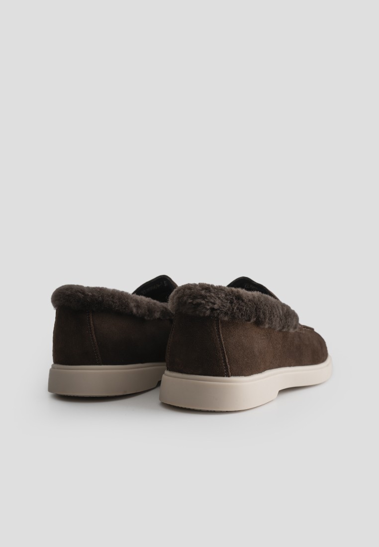 Лофери з хутром жіночі shoeslovers.com.ua