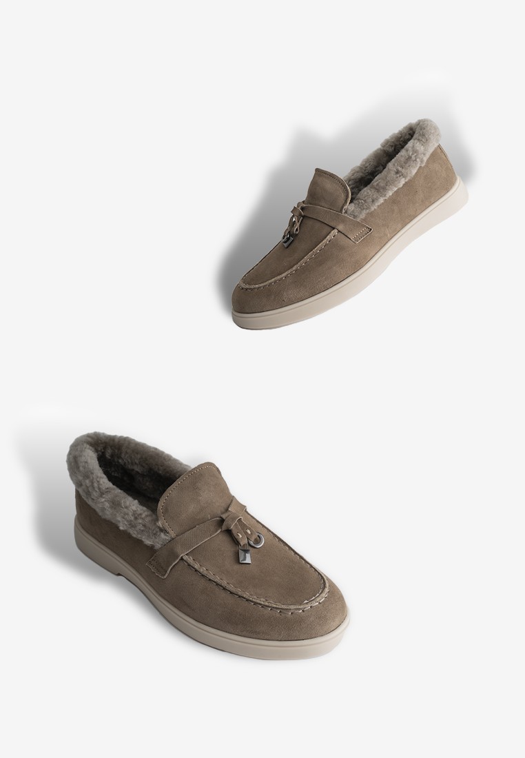Лофери з хутром жіночі shoeslovers.com.ua