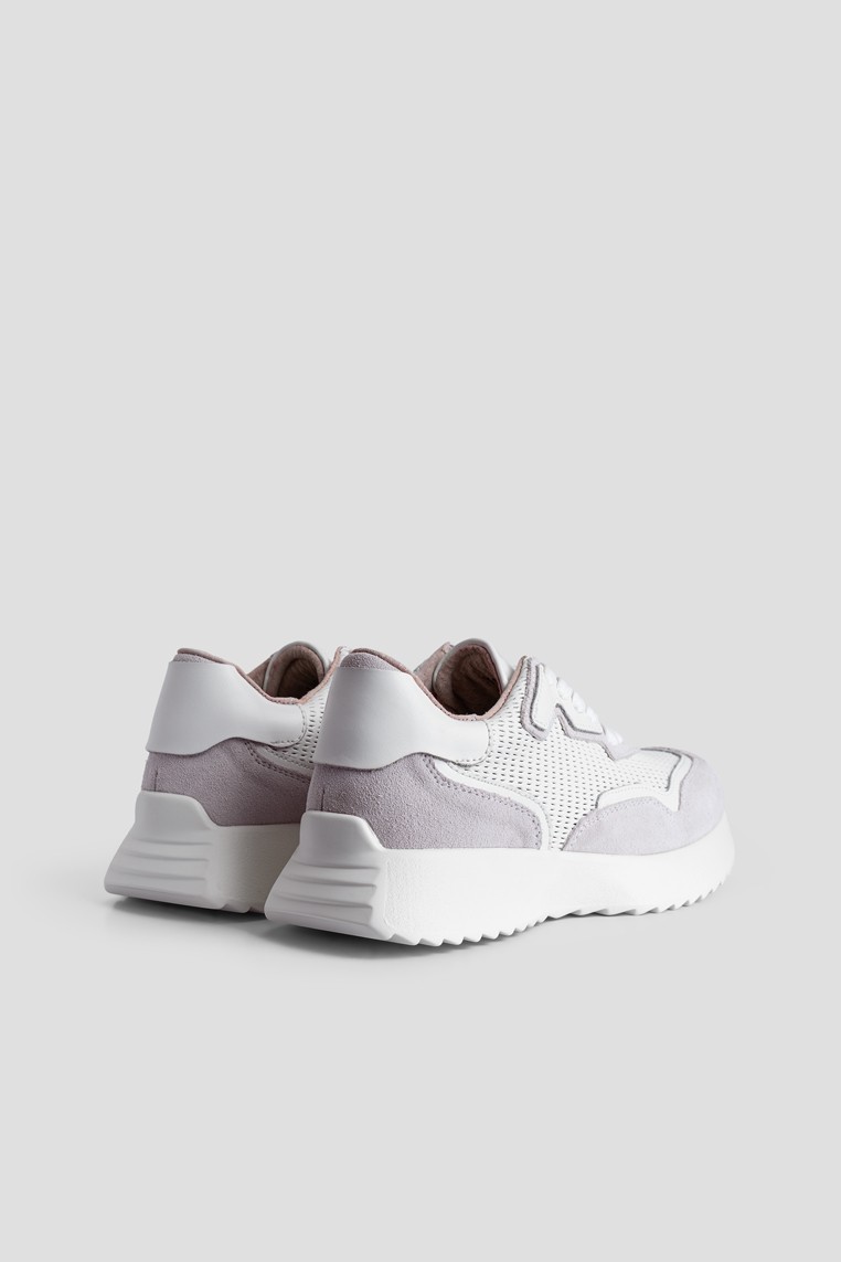 Кросівки шкіряні жіночі shoeslovers.com.ua