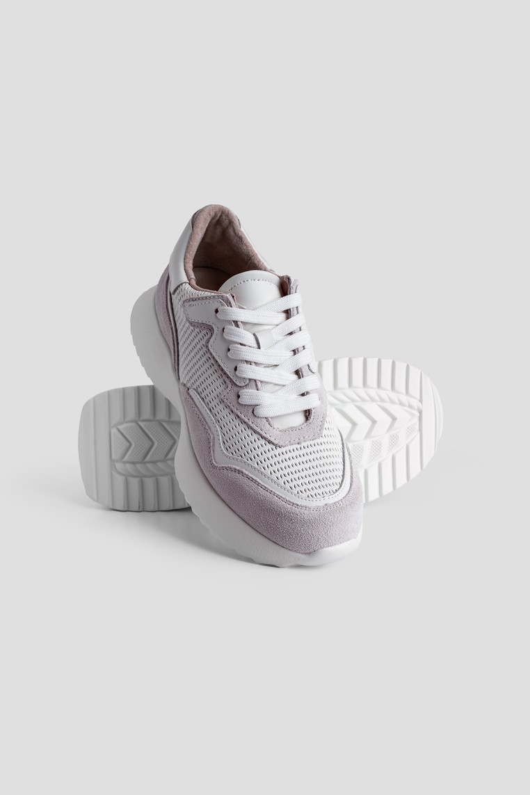 Кросівки шкіряні жіночі shoeslovers.com.ua