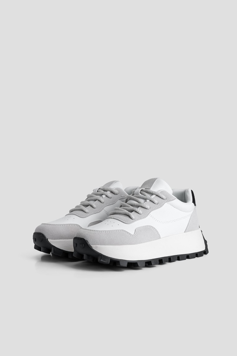 Кросівки шкіряні жіночі shoeslovers.com.ua