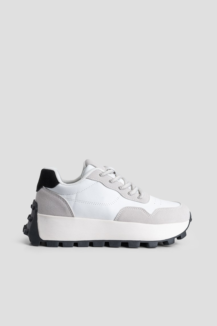 Кросівки шкіряні жіночі shoeslovers.com.ua