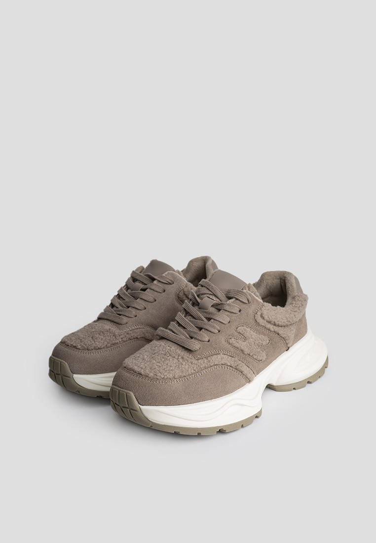 Кросівки замшеві жіночі shoeslovers.com.ua