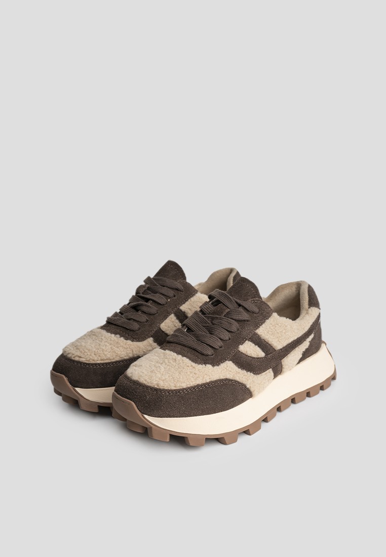 Кросівки замшеві жіночі shoeslovers.com.ua