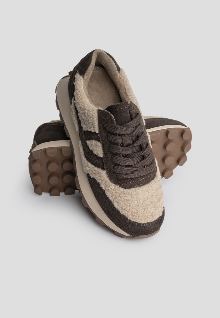 Кросівки замшеві жіночі shoeslovers.com.ua